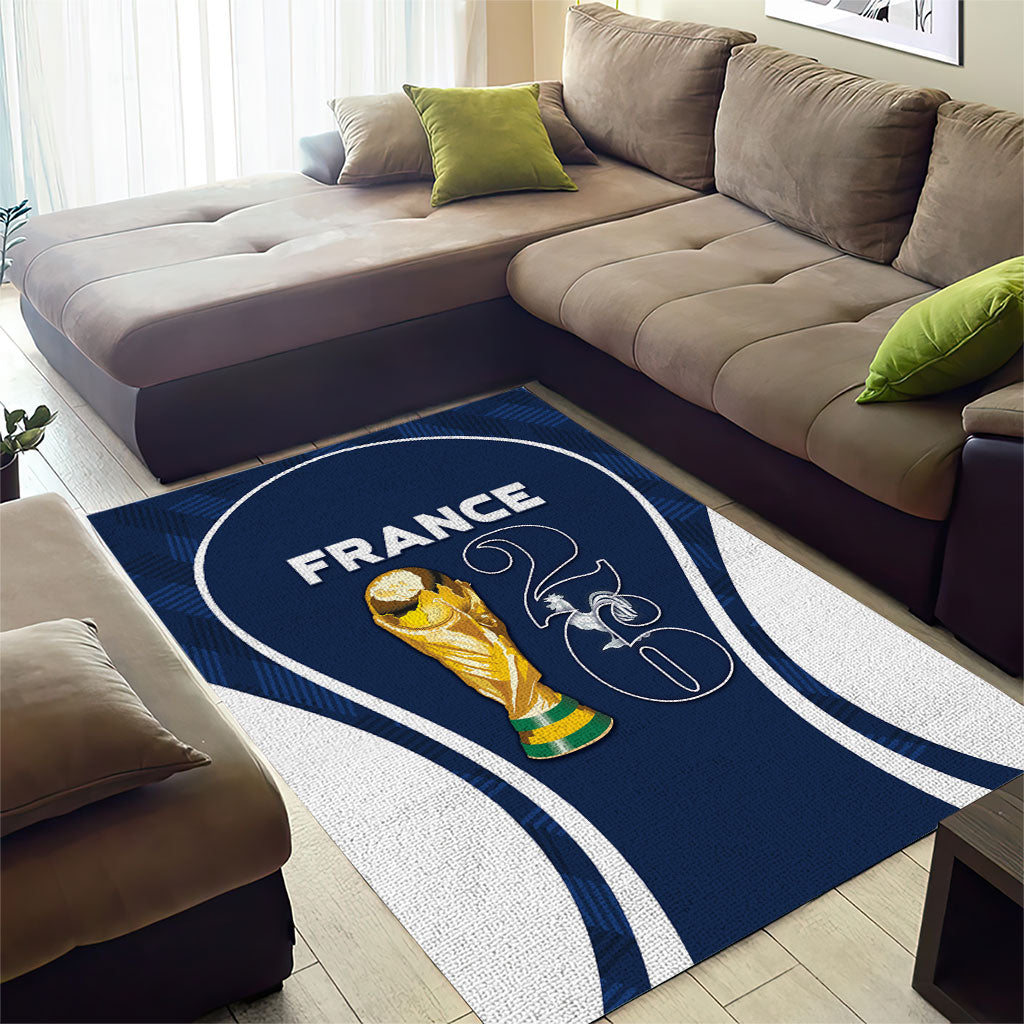 France Football 2026 Area Rug Road To Champions
