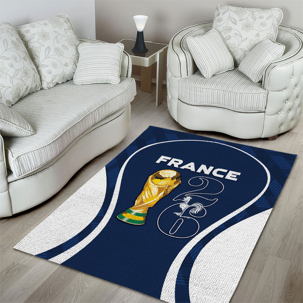 France Football 2026 Area Rug Road To Champions