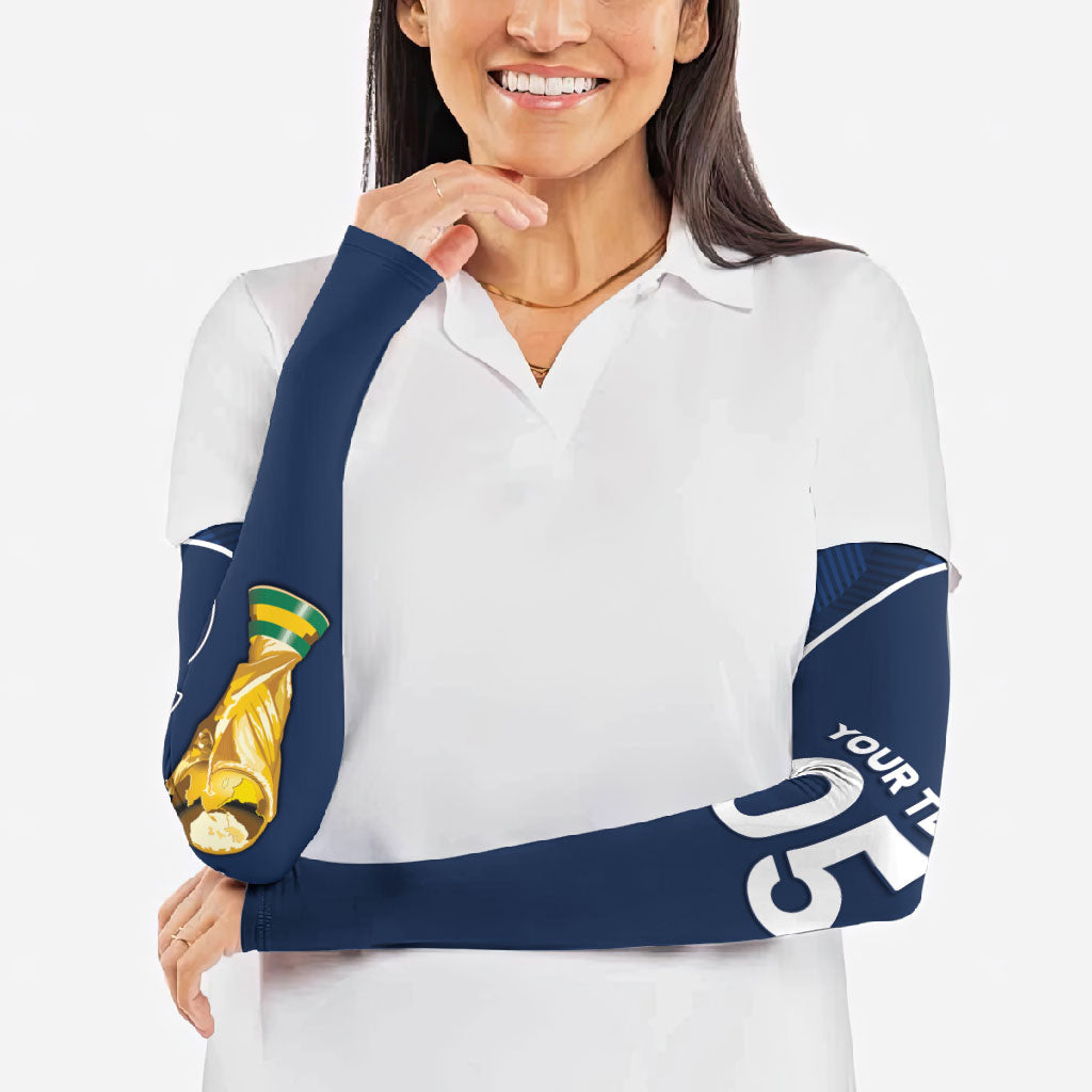 Custom France Football 2026 Arm Sleeves Road To Champions