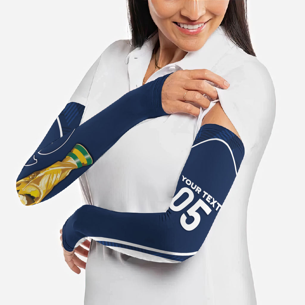 Custom France Football 2026 Arm Sleeves Road To Champions