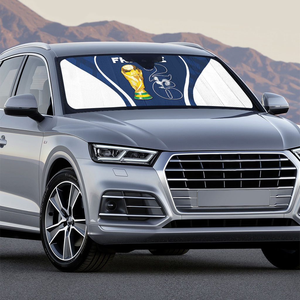 France Football 2026 Auto Sun Shade Road To Champions