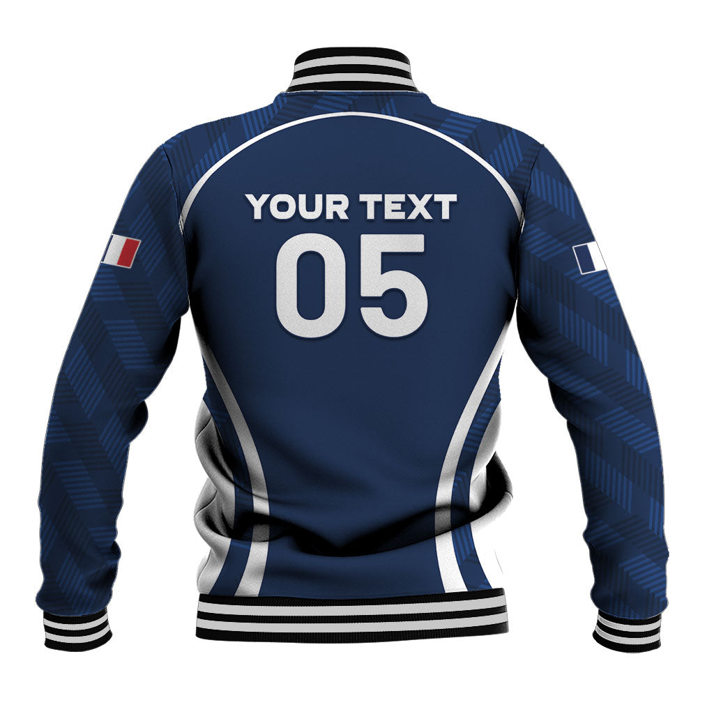 Custom France Football 2026 Baseball Jacket Road To Champions
