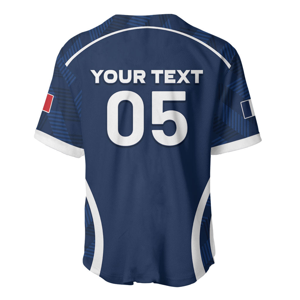 Custom France Football 2026 Baseball Jersey Road To Champions