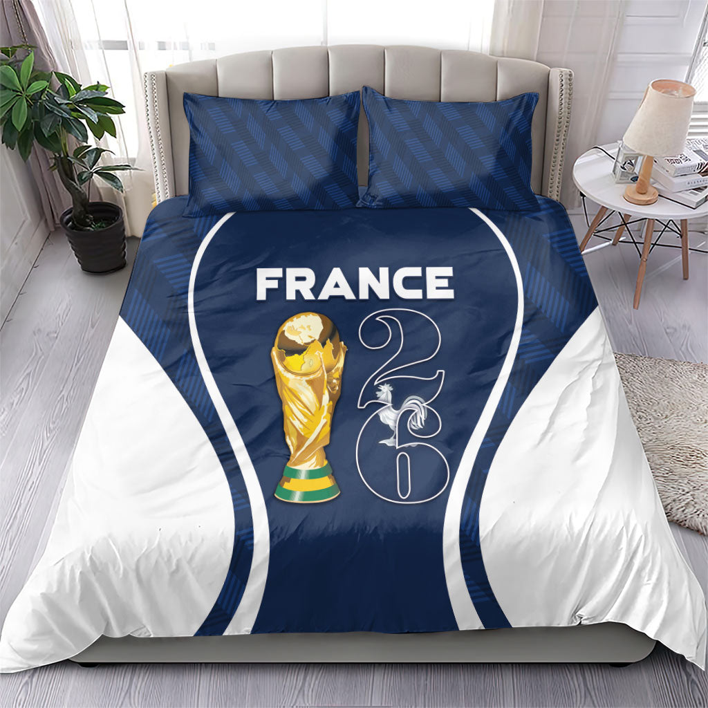 France Football 2026 Bedding Set Road To Champions