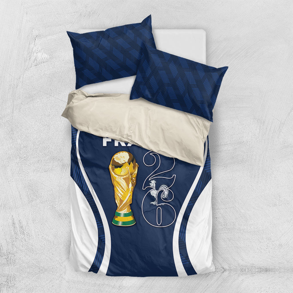 France Football 2026 Bedding Set Road To Champions