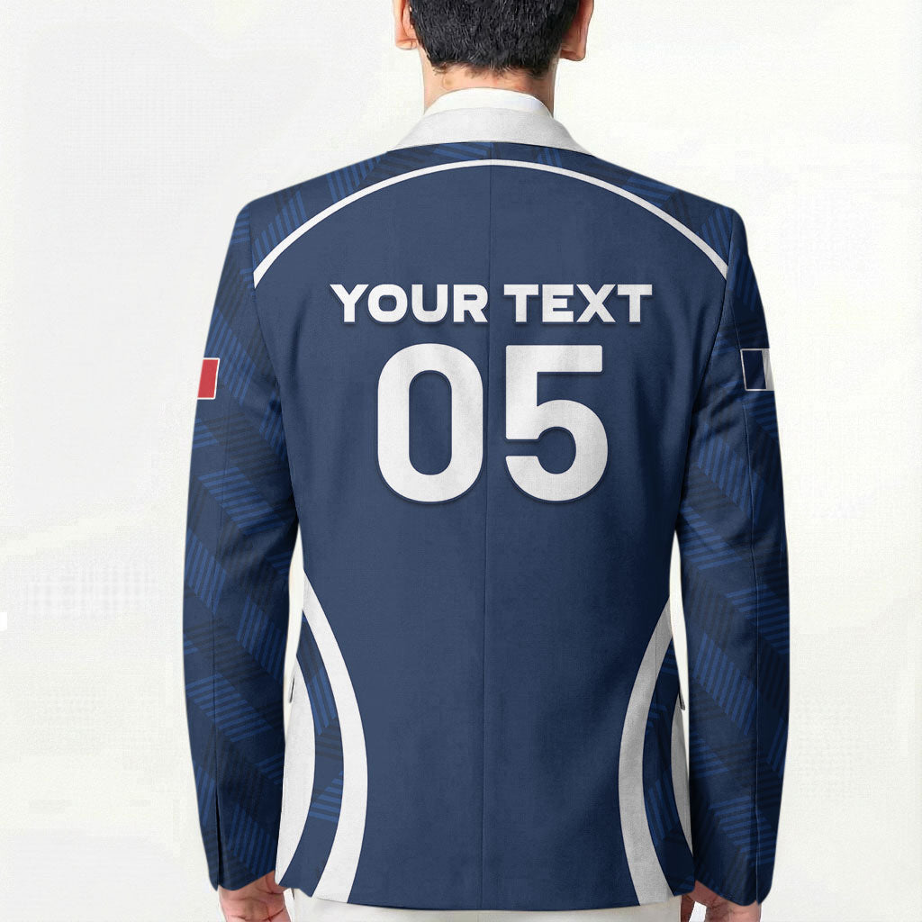 Custom France Football 2026 Blazer Road To Champions