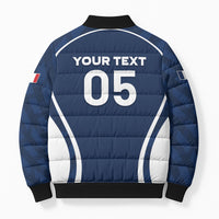 Custom France Football 2026 Bomber Puffer Jacket Road To Champions