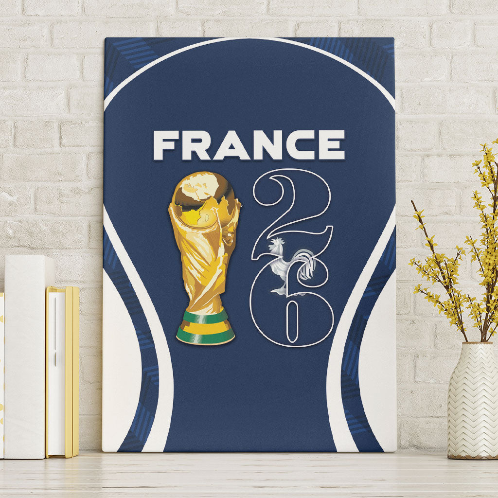 France Football 2026 Canvas Wall Art Road To Champions