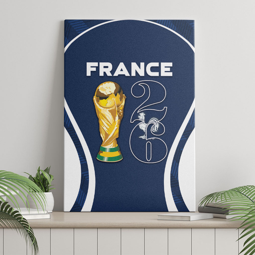 France Football 2026 Canvas Wall Art Road To Champions