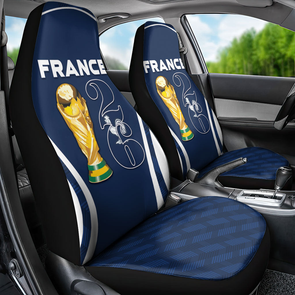 France Football 2026 Car Seat Cover Road To Champions
