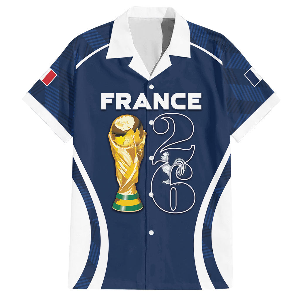Custom France Football 2026 Hawaiian Shirt Road To Champions