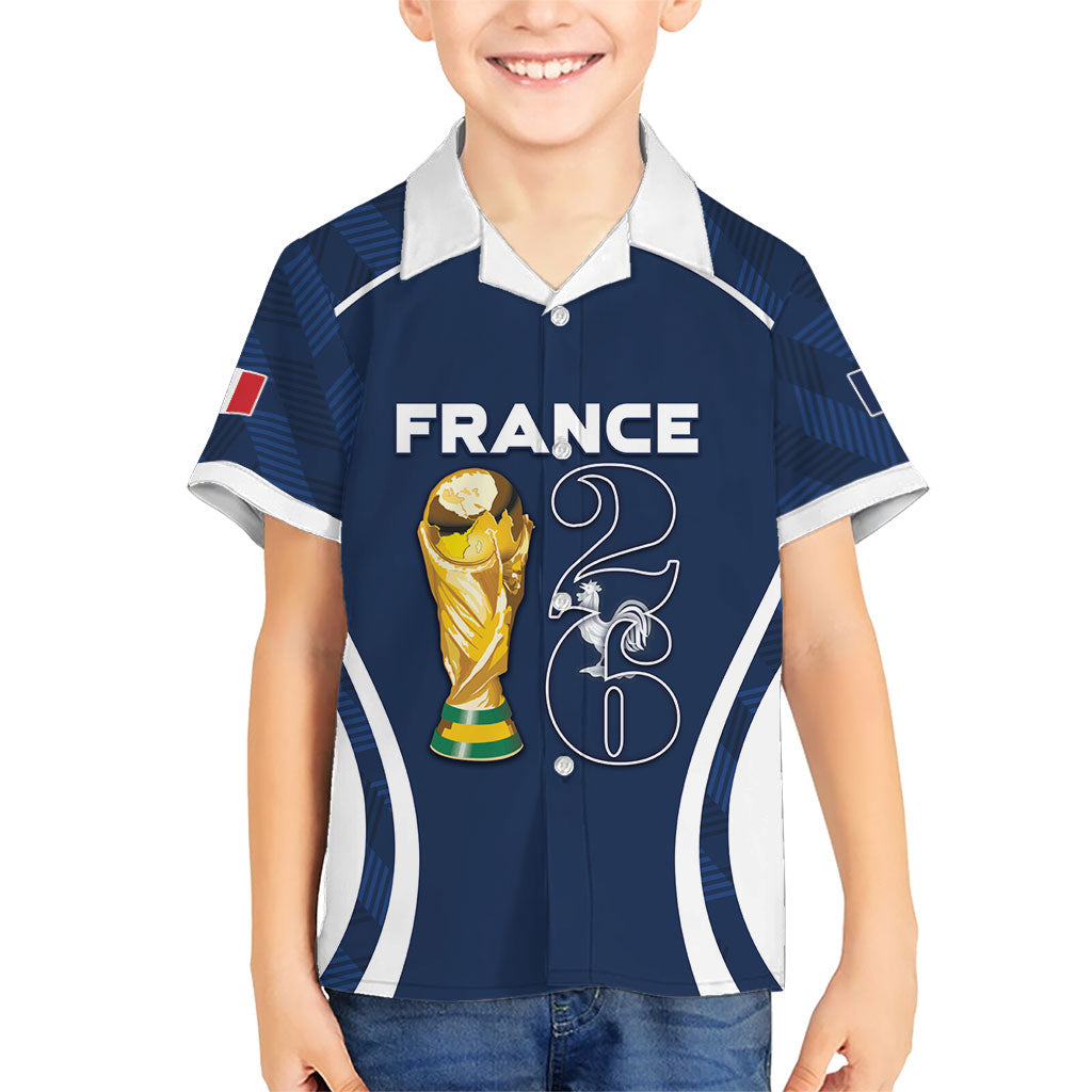 Custom France Football 2026 Hawaiian Shirt Road To Champions