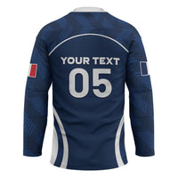 Custom France Football 2026 Hockey Jersey Road To Champions