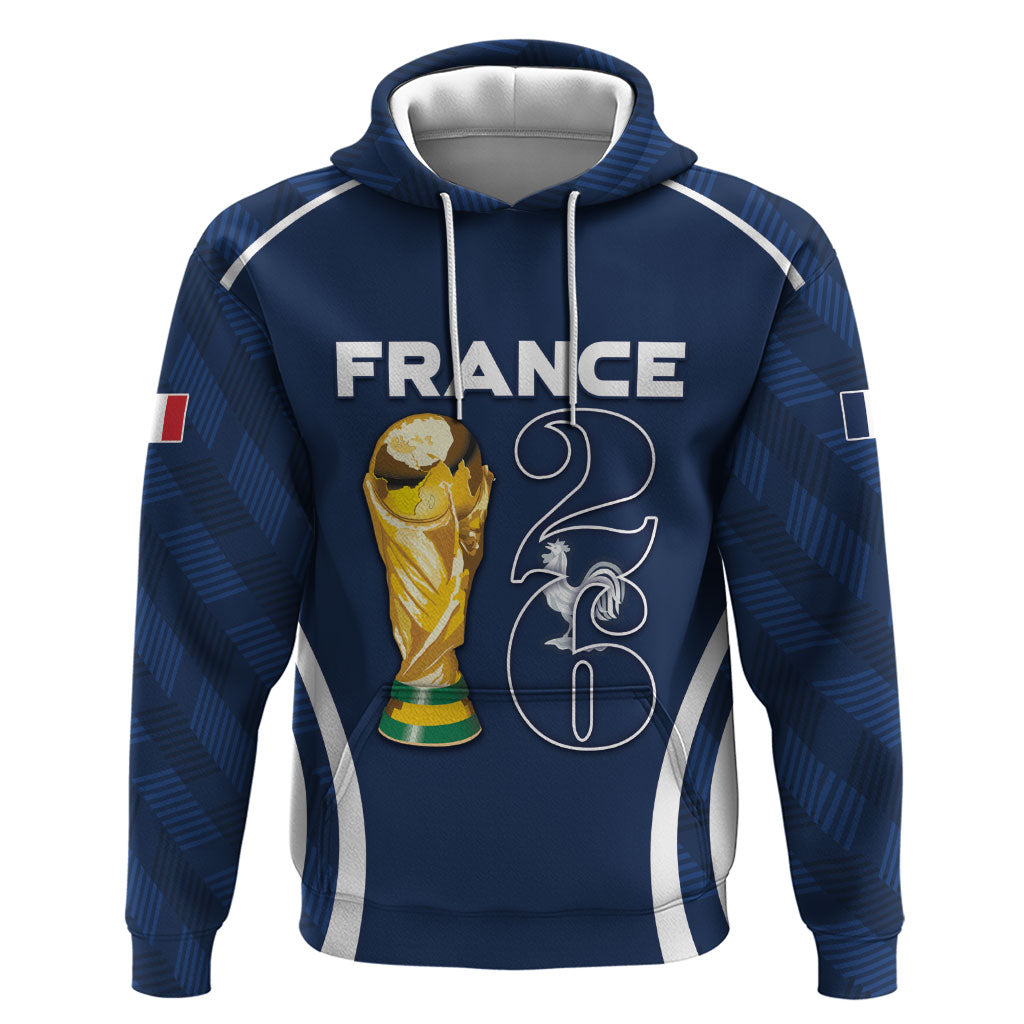 Custom France Football 2026 Hoodie Road To Champions