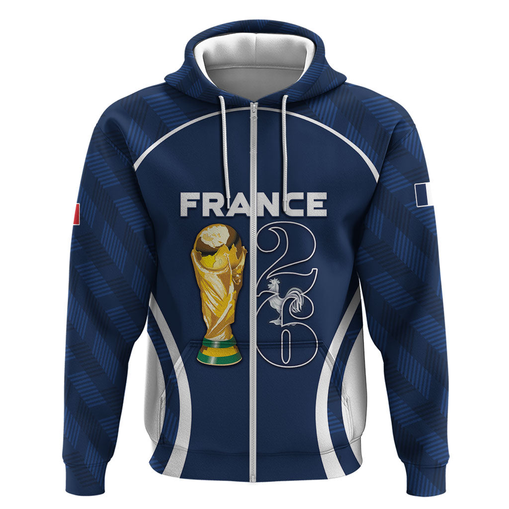 Custom France Football 2026 Hoodie Road To Champions