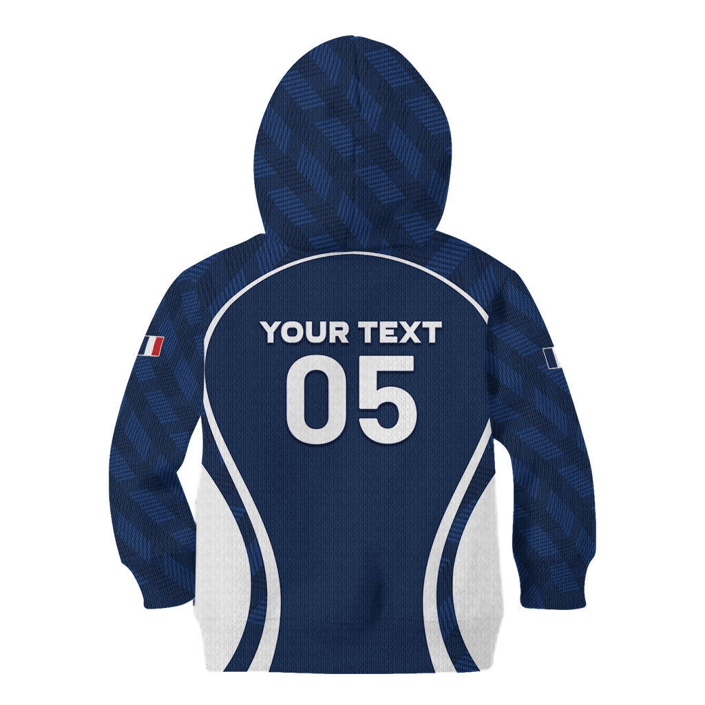 Custom France Football 2026 Kid Hoodie Road To Champions