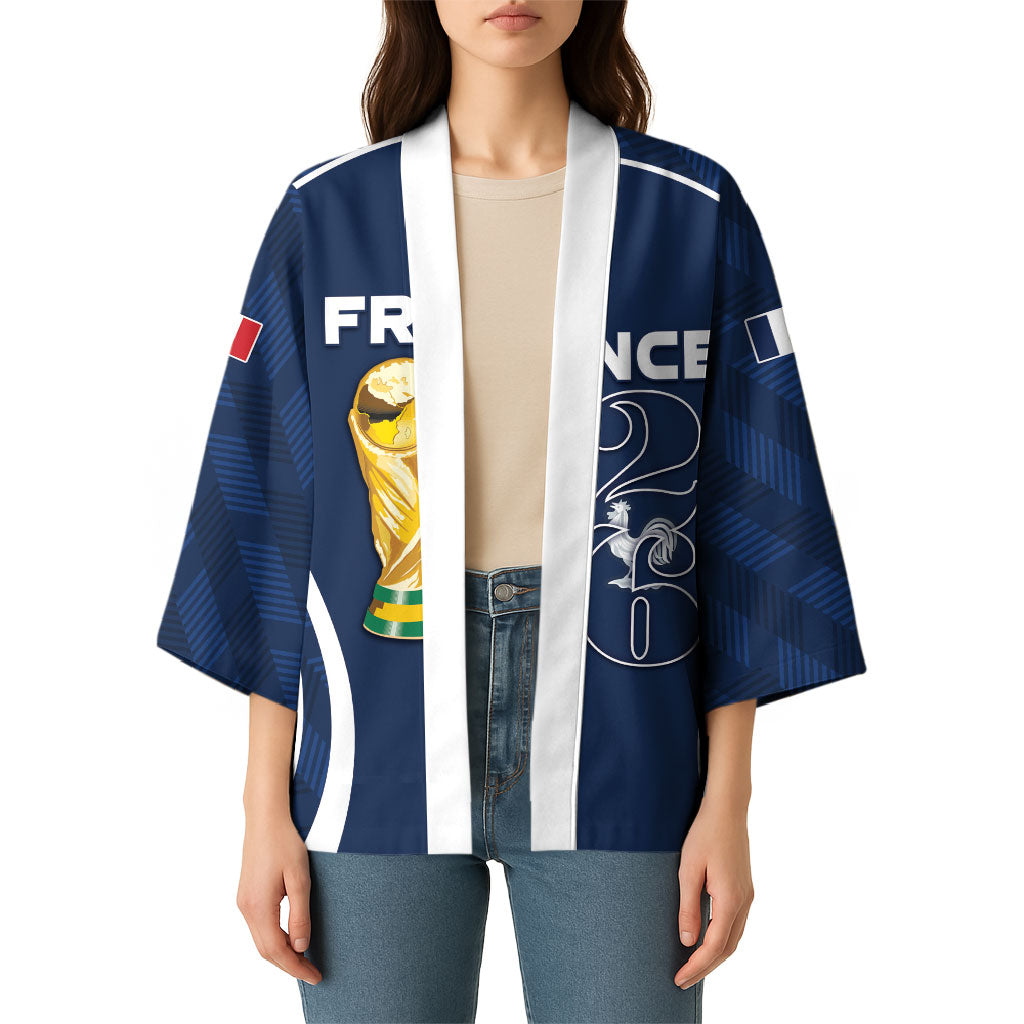 Custom France Football 2026 Kimono Road To Champions