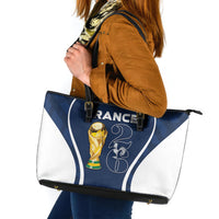France Football 2026 Leather Tote Bag Road To Champions