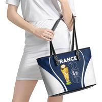 France Football 2026 Leather Tote Bag Road To Champions