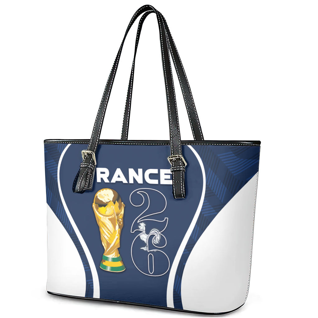 France Football 2026 Leather Tote Bag Road To Champions