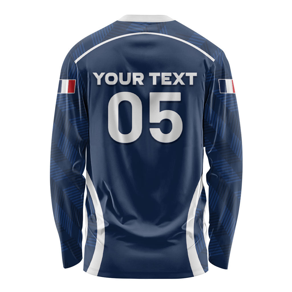 Custom France Football 2026 Long Sleeve Shirt Road To Champions