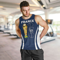 Custom France Football 2026 Men Tank Top Road To Champions