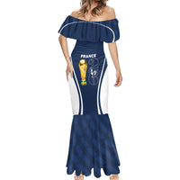 Custom France Football 2026 Mermaid Dress Road To Champions