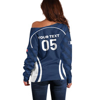 Custom France Football 2026 Off Shoulder Sweater Road To Champions