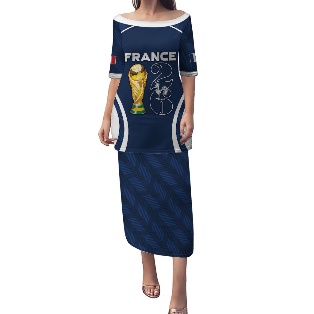 Custom France Football 2026 Puletasi Road To Champions