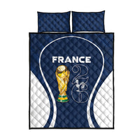 France Football 2026 Quilt Bed Set Road To Champions