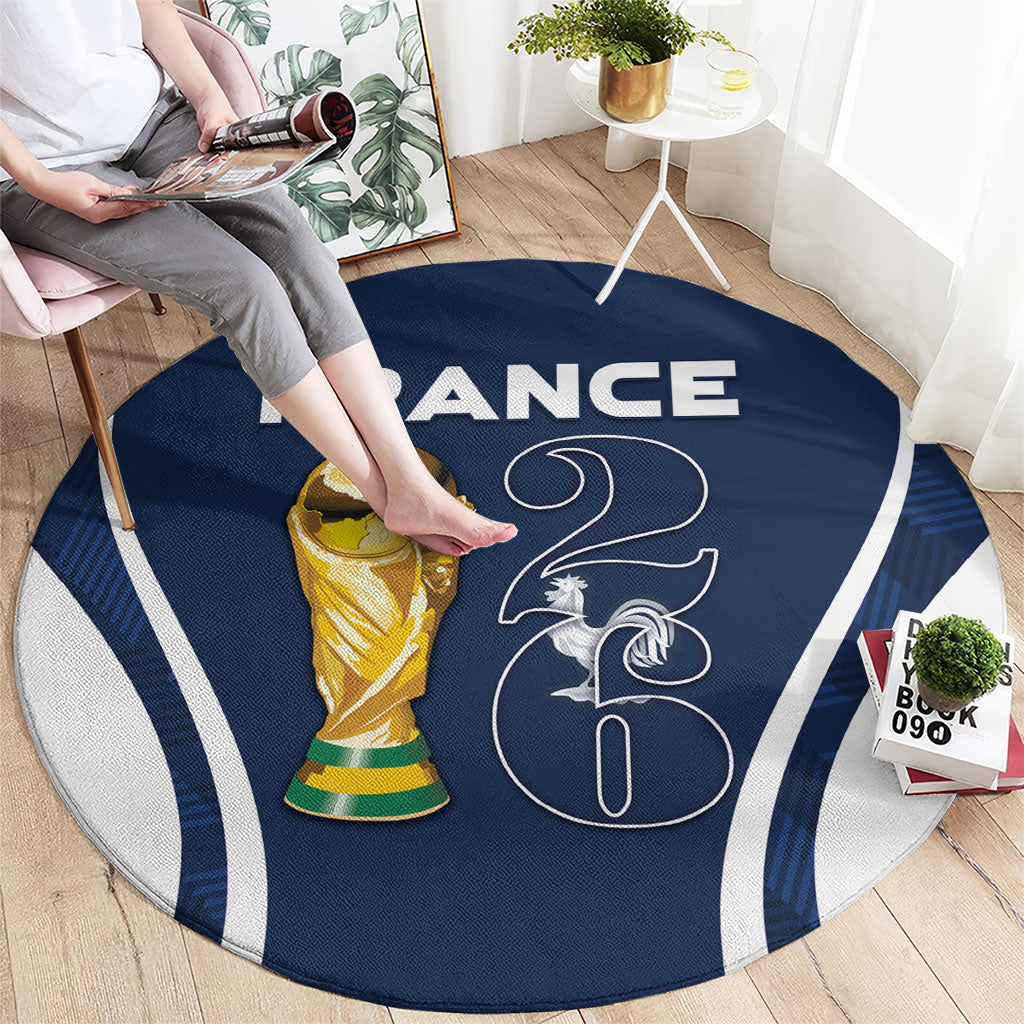 France Football 2026 Round Carpet Road To Champions