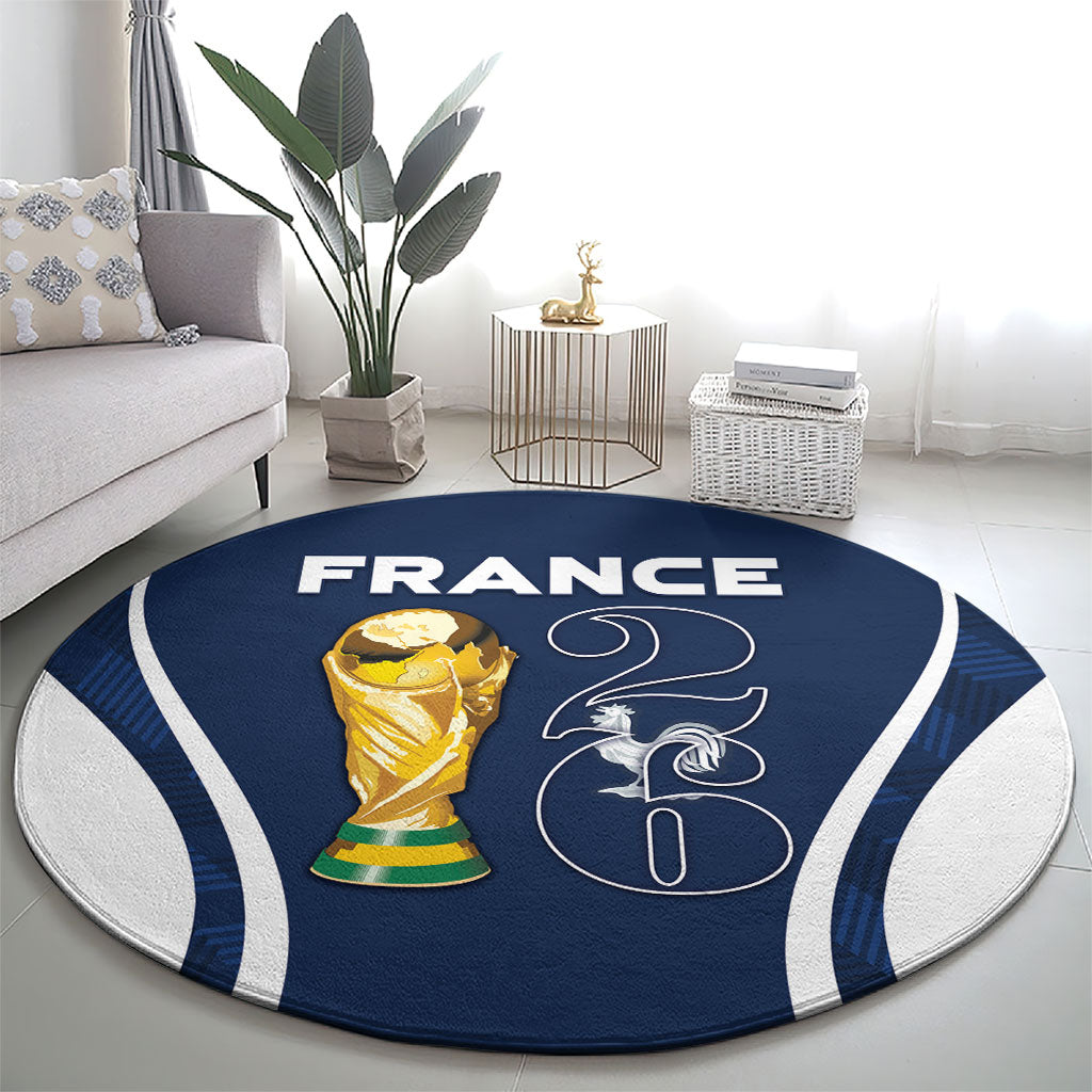 France Football 2026 Round Carpet Road To Champions