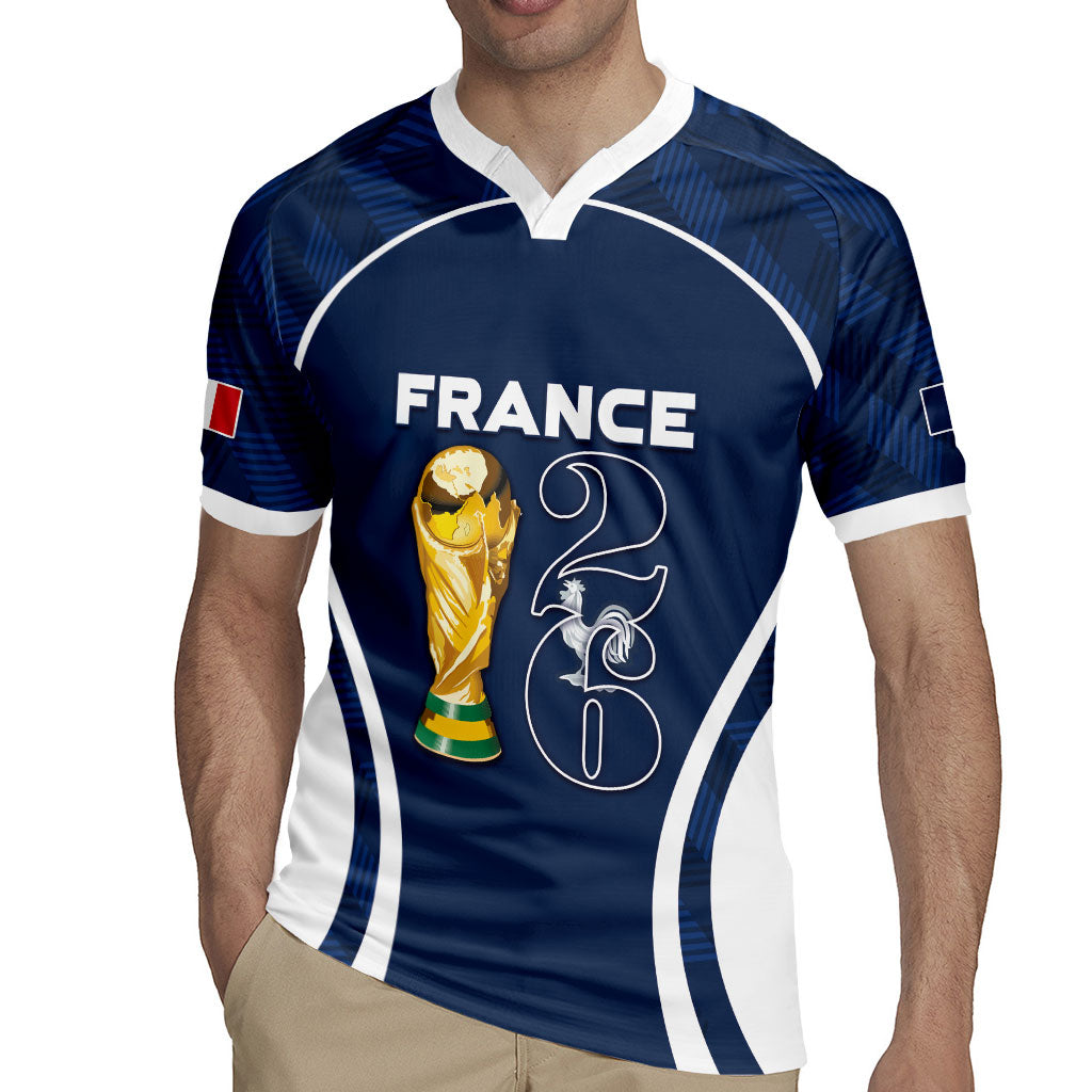 Custom France Football 2026 Rugby Jersey Road To Champions