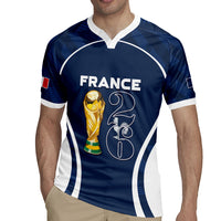 Custom France Football 2026 Rugby Jersey Road To Champions