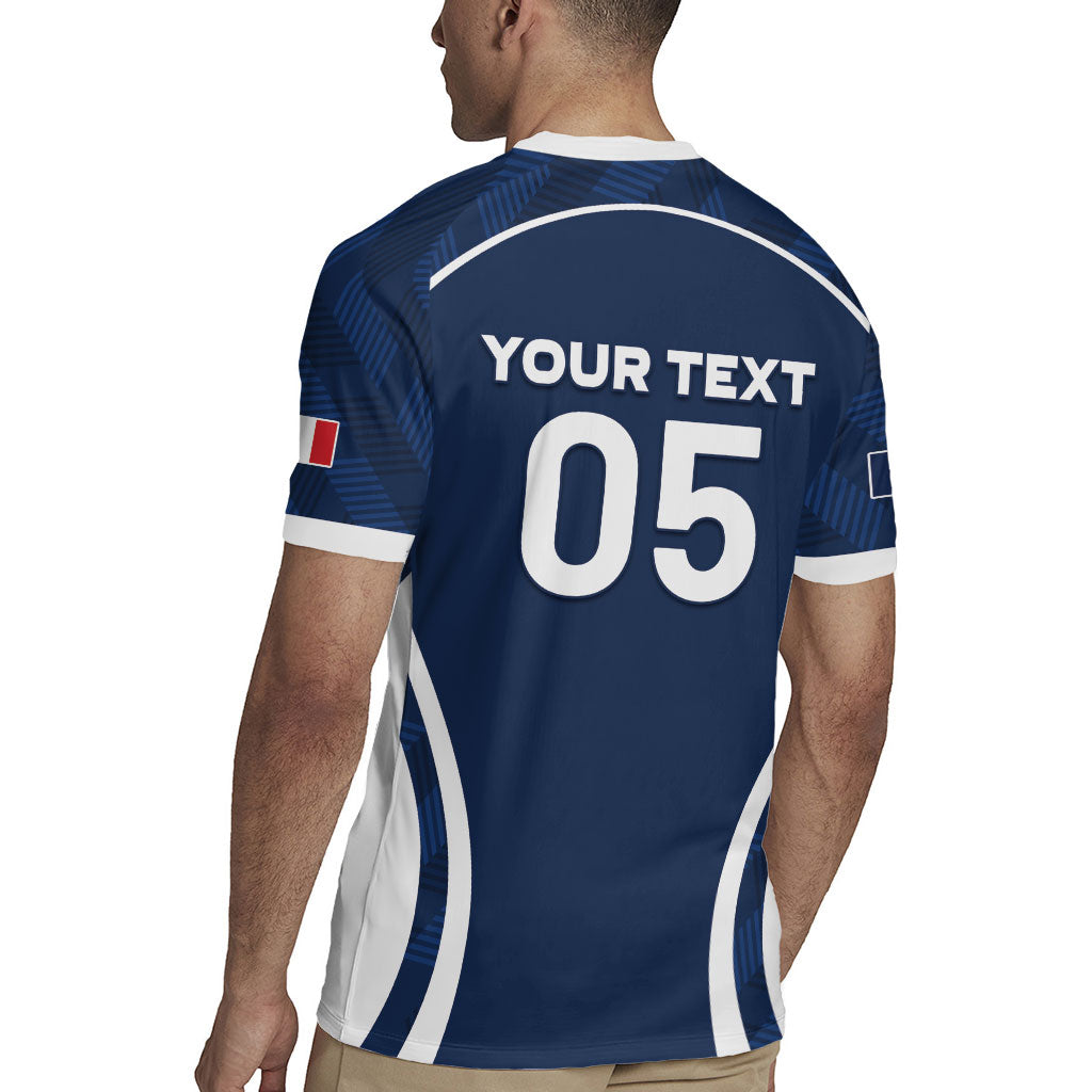 Custom France Football 2026 Rugby Jersey Road To Champions