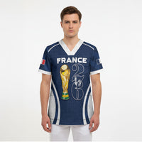 Custom France Football 2026 Scrub Top Road To Champions