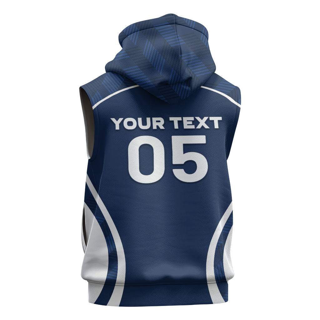 Custom France Football 2026 Sleeveless Hoodie Road To Champions
