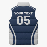 Custom France Football 2026 Sleeveless Puffer Jacket Road To Champions