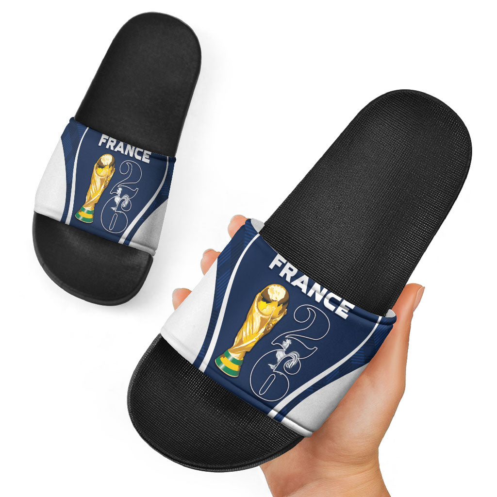 France Football 2026 Slide Sandals Road To Champions