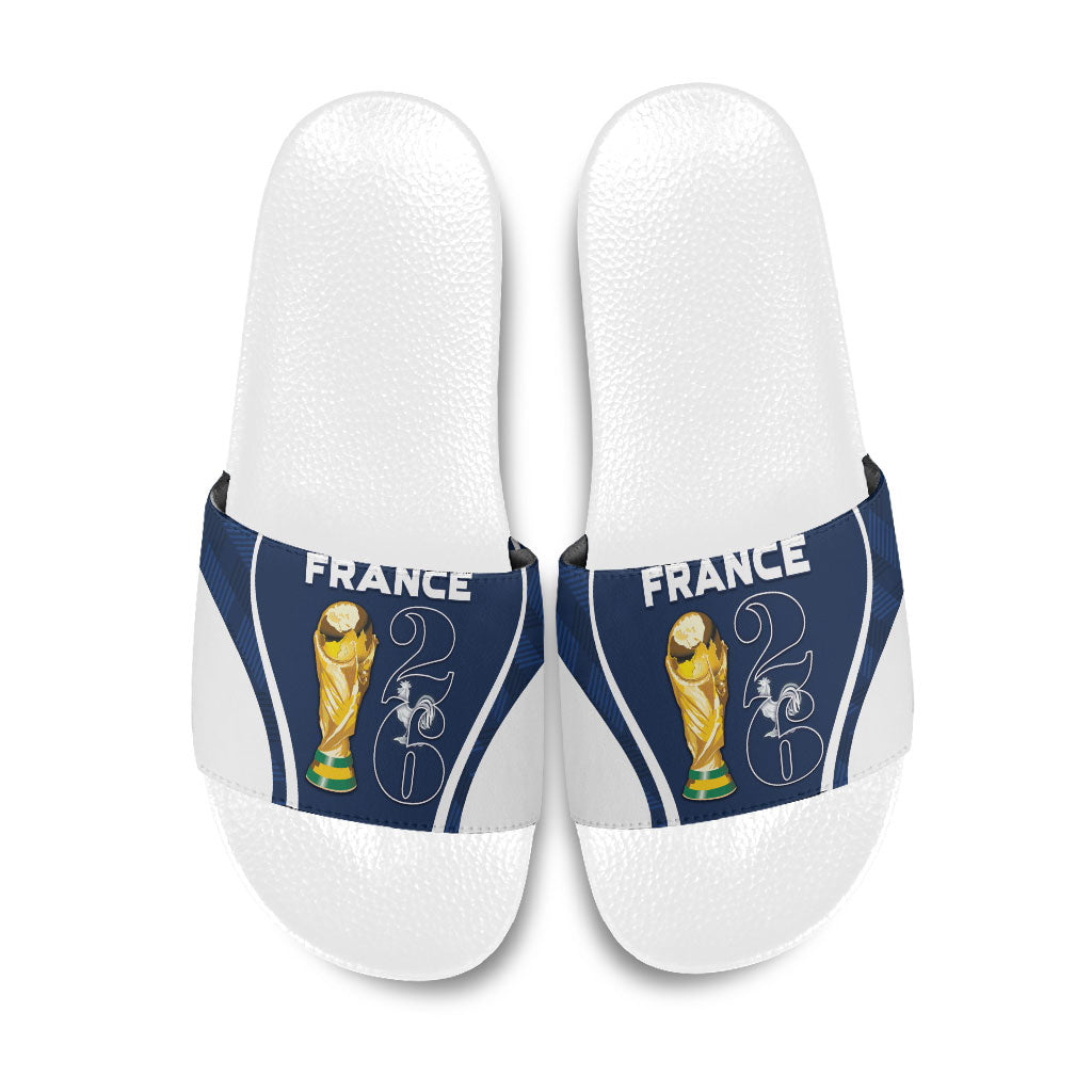 France Football 2026 Slide Sandals Road To Champions