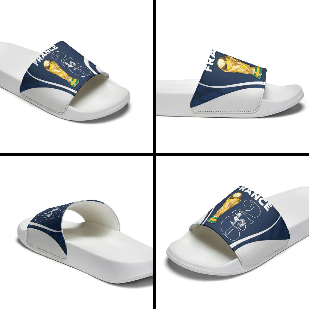 France Football 2026 Slide Sandals Road To Champions
