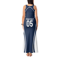 Custom France Football 2026 Tank Maxi Dress Road To Champions