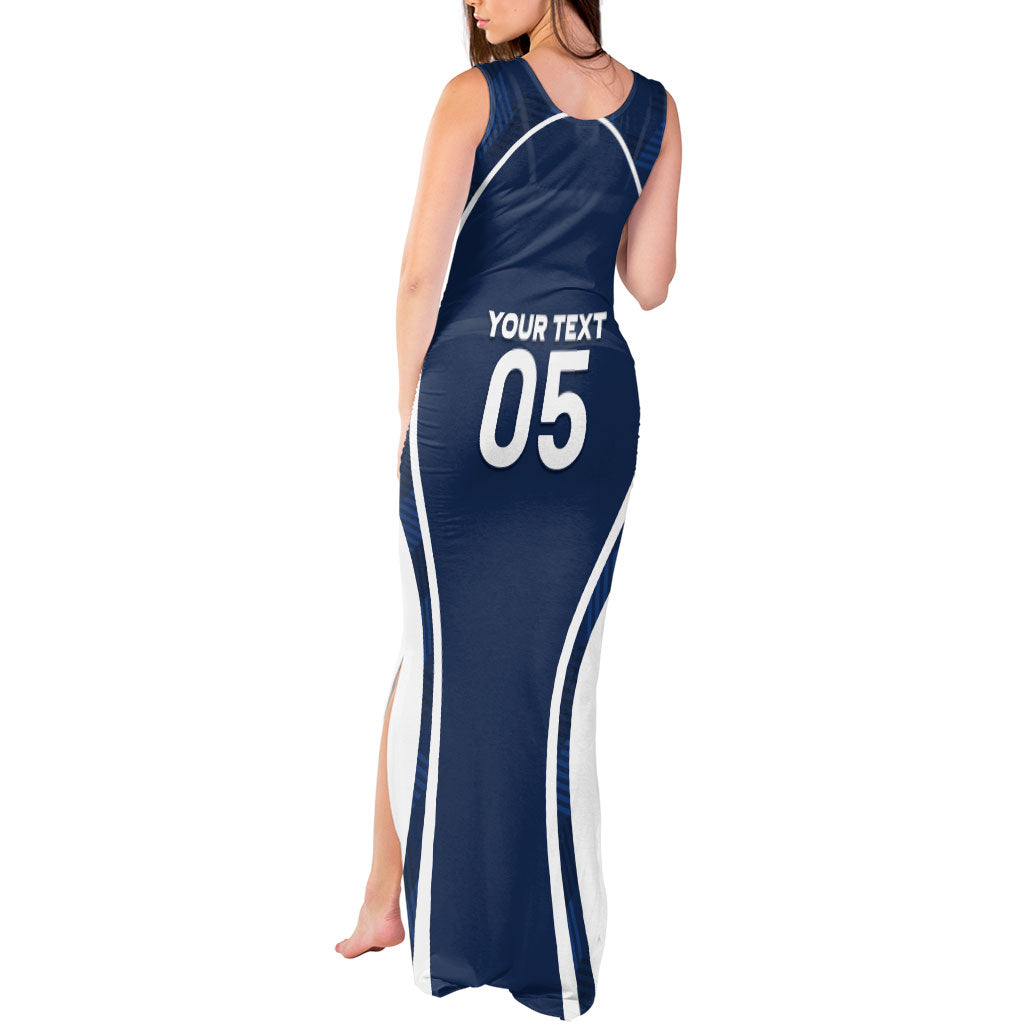 Custom France Football 2026 Tank Maxi Dress Road To Champions