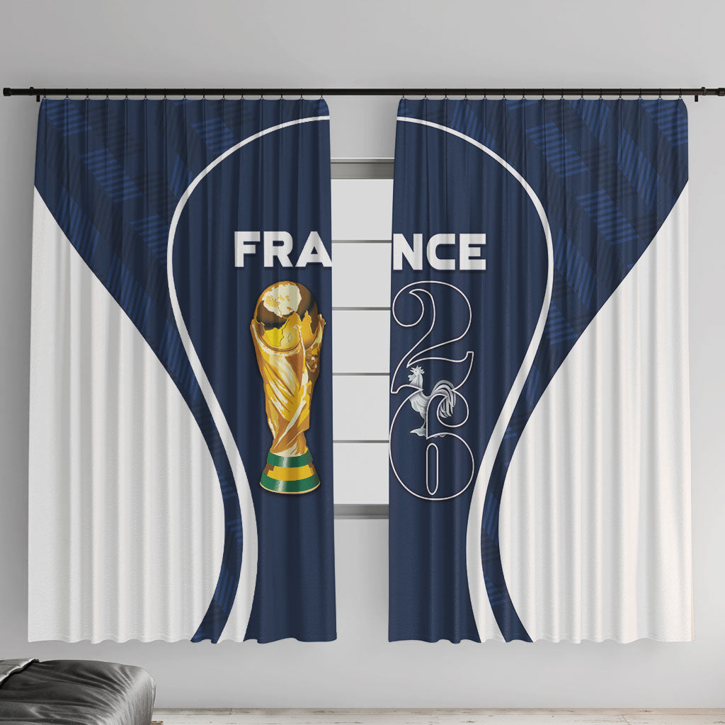 France Football 2026 Window Curtain Road To Champions