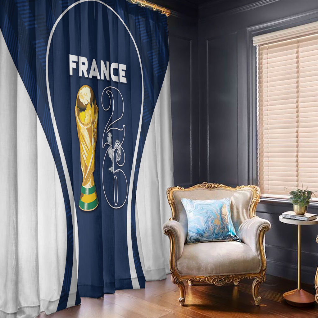 France Football 2026 Window Curtain Road To Champions