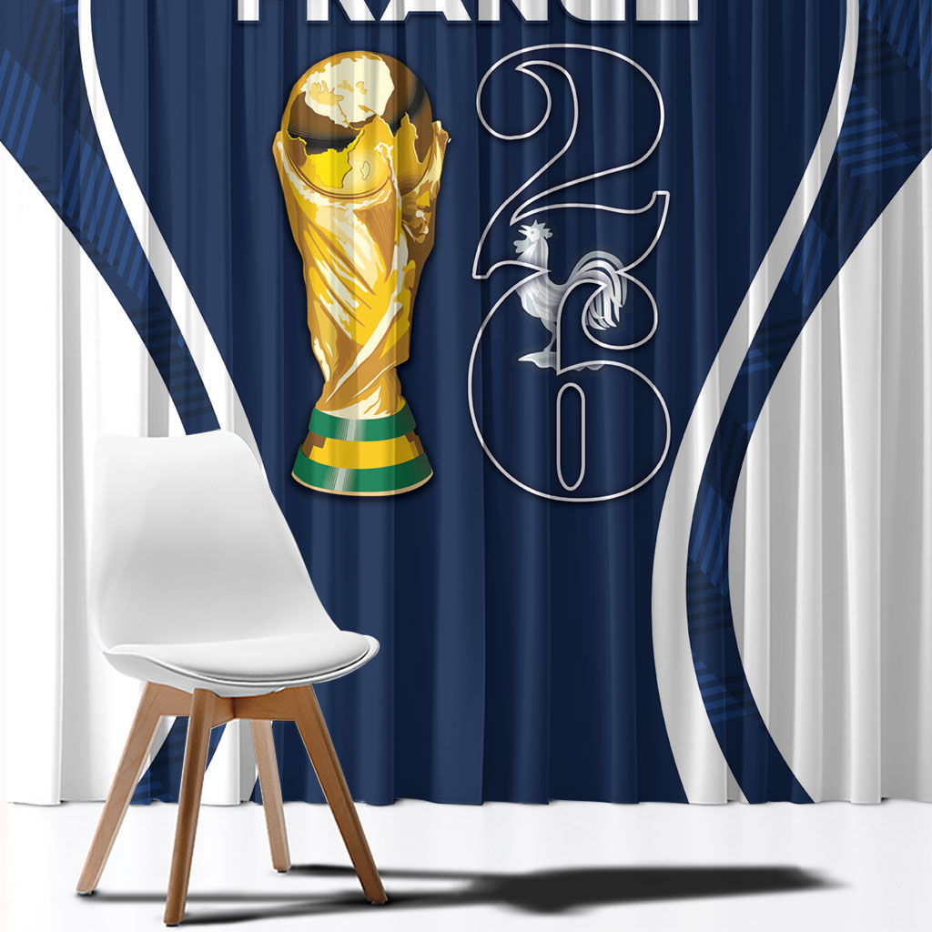 France Football 2026 Window Curtain Road To Champions