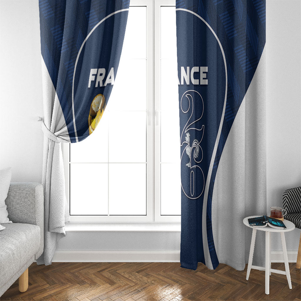 France Football 2026 Window Curtain Road To Champions