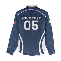 Custom France Football 2026 Women Casual Shirt Road To Champions