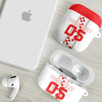 Custom Croatia Football 2026 AirPods Case Hrvatska Vatreni Checkerboard Style