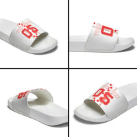 Custom Croatia Football 2026 Slide Sandals Hrvatska Vatreni Checkerboard Style